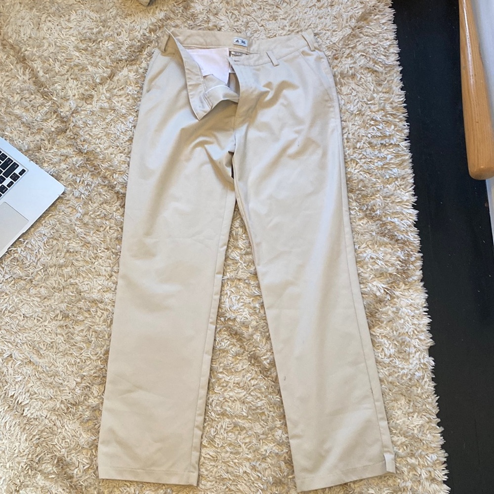 Addidas Khaki Golf Pants